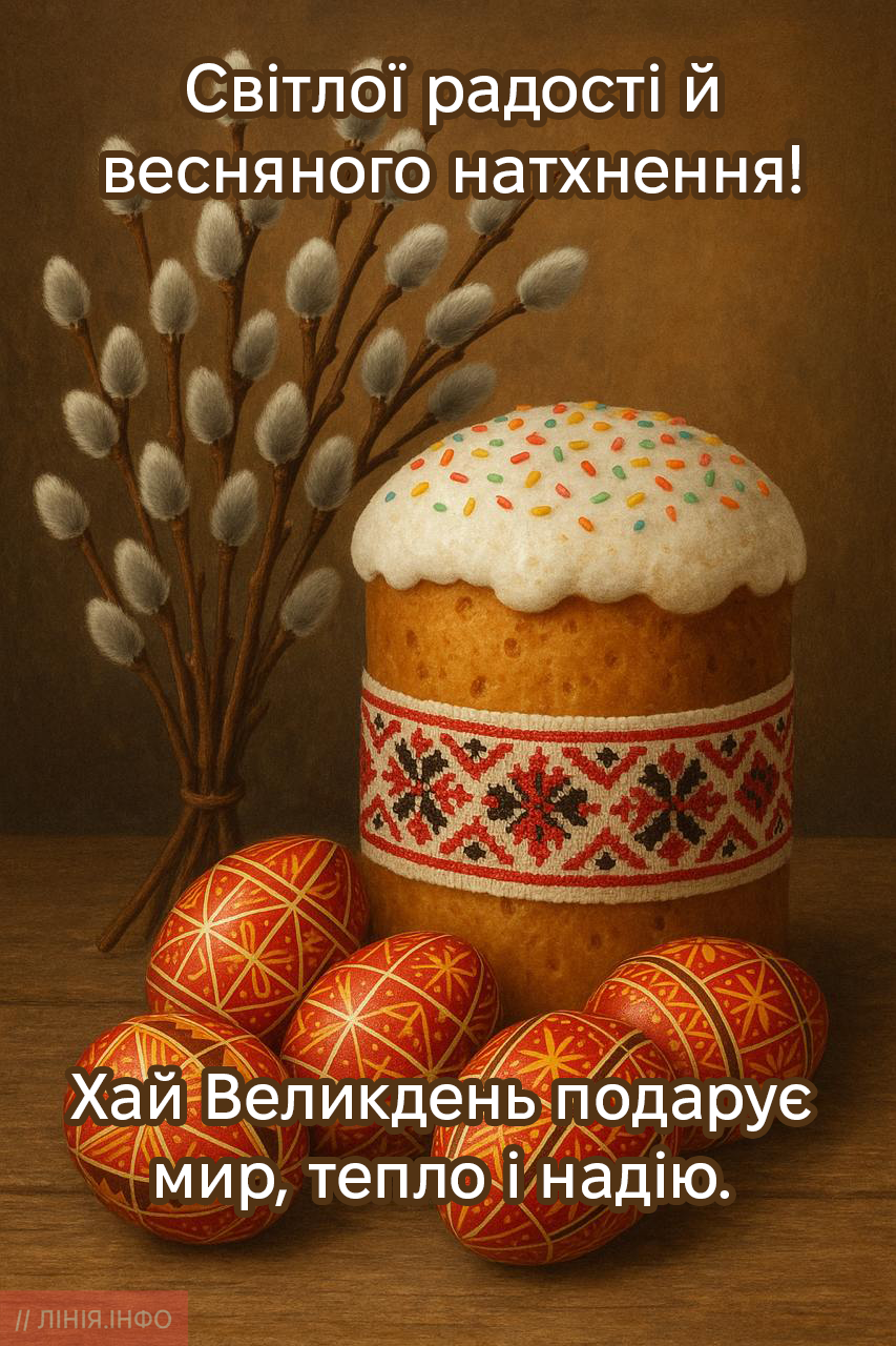 привітання з великоднем 4